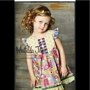 Matilda Jane Chasing Daisies Flutter dress size 8